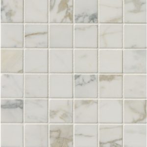Calacatta Gold Marble 2X2 Square Mosaic Tile Calacatta Gold Marble 2X2 Square Mosaic Tile