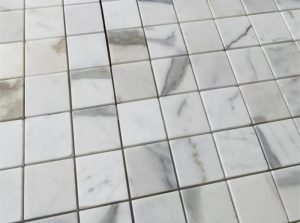 Calacatta Gold Marble 2x2 Square Mosaic Tile 2 Calacatta Gold Marble 2x2 Square Mosaic Tile 2