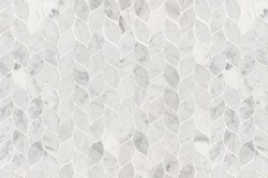 Carrara Whiet Marble Leaf Mosaic Tile 4 Carrara Whiet Marble Leaf Mosaic Tile 4