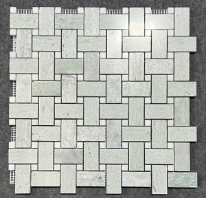 Ming Green Marble Basketweave Mosaic Tile Ming Green Marble Basketweave Mosaic Tile