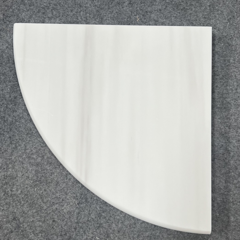Dolomite White Marble Corner Shelf 3 Dolomite White Marble Corner Shelf 3