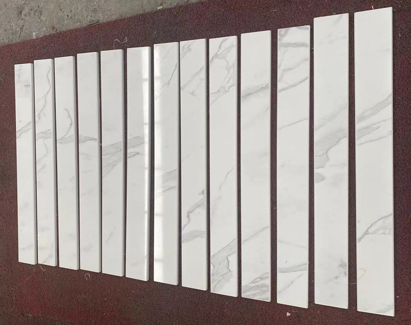 4×36 Statuario White Engineered Stone Threshold Saddle 2 4×36 Statuario White Engineered Stone Threshold Saddle 2