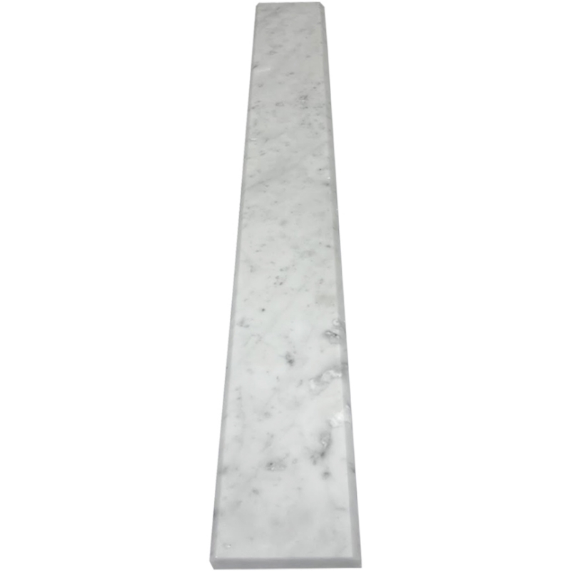 4″x36″ Carrara White Engineered Stone Beveled Threshold Saddle 2 4″x36″ Carrara White Engineered Stone Beveled Threshold Saddle 2