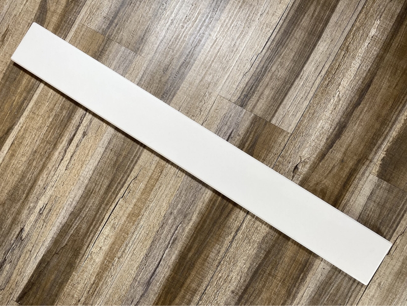 Pure White Engineered Stone Threshold Saddle 2 Pure White Engineered Stone Threshold Saddle 2