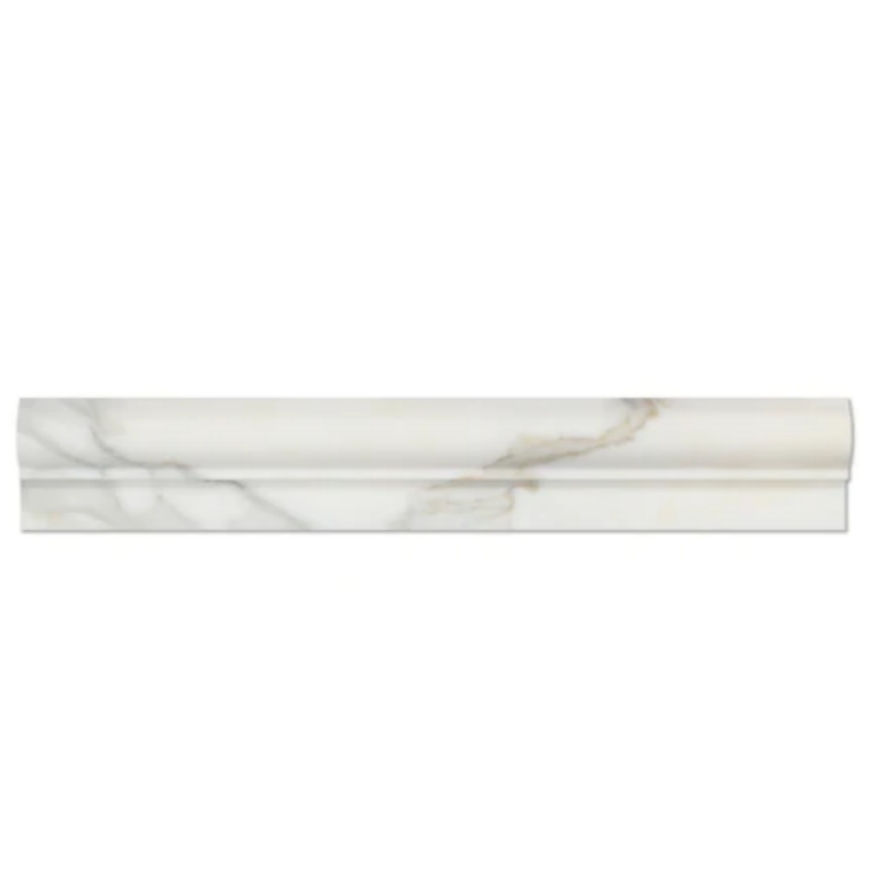 Calacatta Gold Marble Chair Rail Trim Calacatta Gold Marble Chair Rail Trim