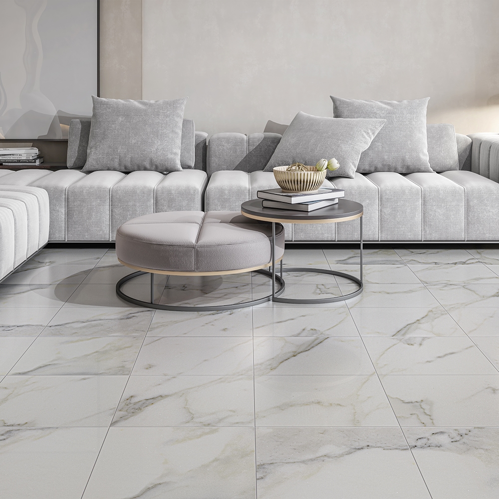 Calacatta Gold Marble 18x18 Tile 2 Calacatta Gold Marble 18x18 Tile 2